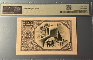 25 Pesetas España 1937 Banco del Comercio