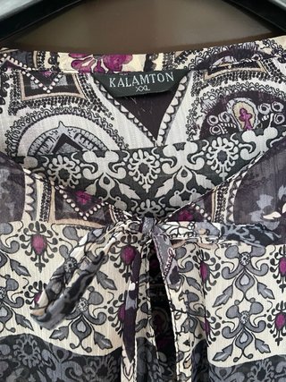Blusa Tunica Kalamton Donna Taglia XXL
