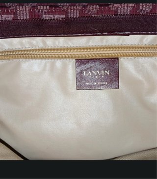 Bolso Tote Vintage Lanvin Paris Original