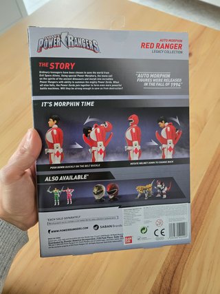 Jason Power Rangers Bandai