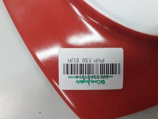 Vajilla porcelana blanca 36 pieza