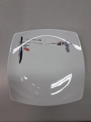 Vajilla porcelana blanca 36 pieza