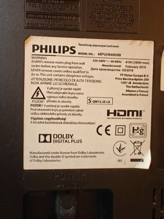 TV Philips 40 4K UHD Smart TV Android