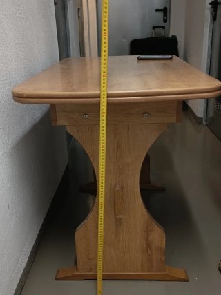 Mesa de comedor/cocina de madera