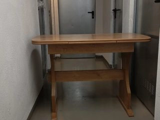 Mesa de comedor/cocina de madera