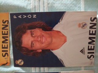 4 Postales Futbolistas Real Madrid. 2005-2006.