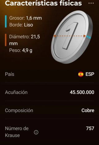 Moneda 25 céntimos España 1938 Cobre