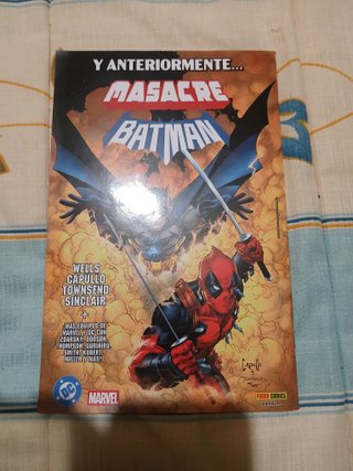 Comic Batman Masacre- Crossover Marvel Dc.