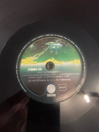 Vinilo Dio Intermission