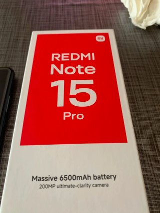 Móvil Xiaomi Redmi Note 15 Pro Negro