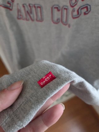 Camiseta Levi's Gris Logo