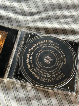 Iron Maiden Edward the Great Greatest Hits CD
