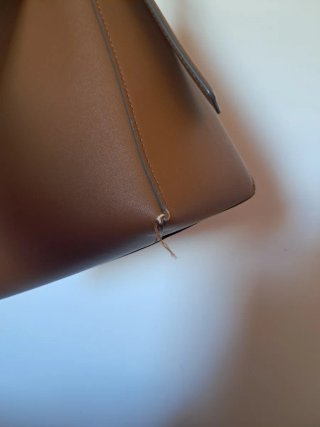Bolso shopper marrón