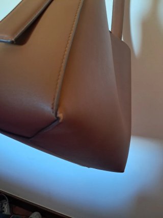 Bolso shopper marrón