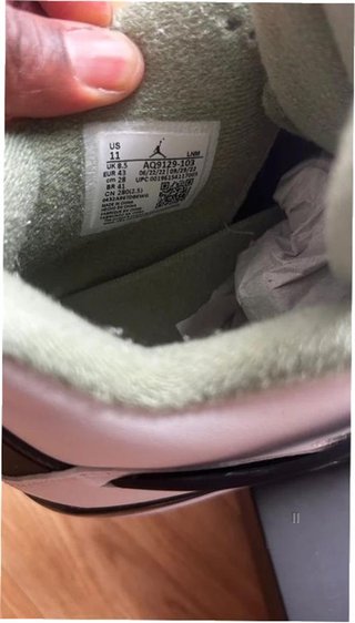 Jordan 4 Retro Seafoam EU43