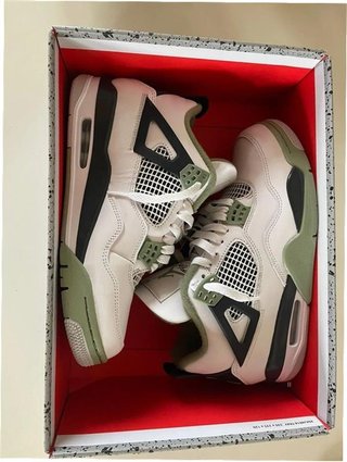 Jordan 4 Retro Olive Green Talla 41