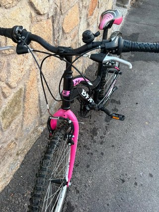 Bicicleta B-Pro 24 Negra y Rosa