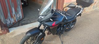 Honda Transalp 750 Negra