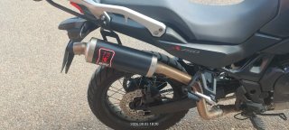 Honda Transalp 750 Negra