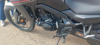 Honda Transalp 750 Negra