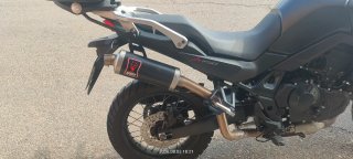 Honda Transalp 750 Negra