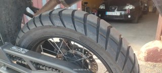 Honda Transalp 750 Negra