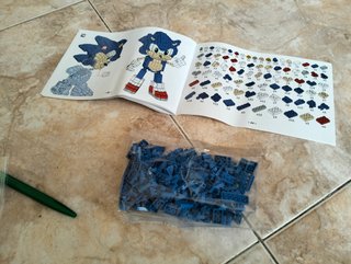 Caja Juguete Sonic Blue Lightning