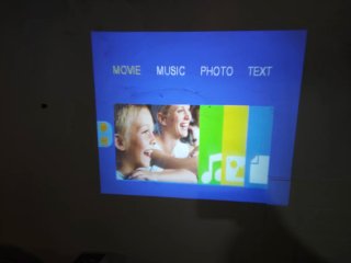 Mini proyector Z1 Blanco