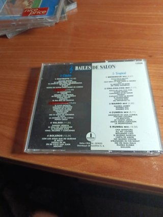 CD Bailes de Salón - Música para bailar