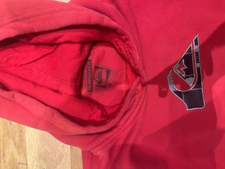 Sudadera Quiksilver Roja