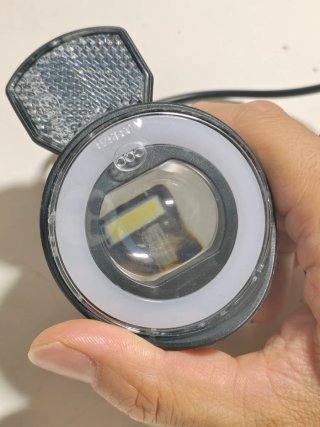 Luz LED Delantera Bicicleta/Patinete (6V - 48V)