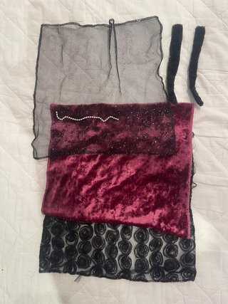 Lote Accesorios Harumika Originales Morado