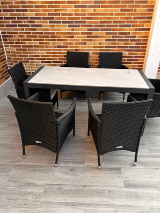 Conjunto 6 Sillas Exterior