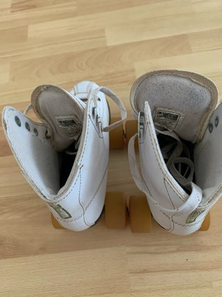 Patines School blancos de mujer talla 36