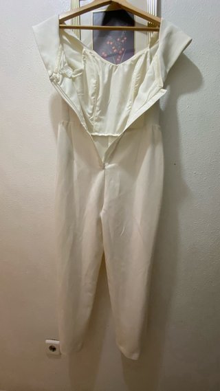 Mono H&M blanco elegante