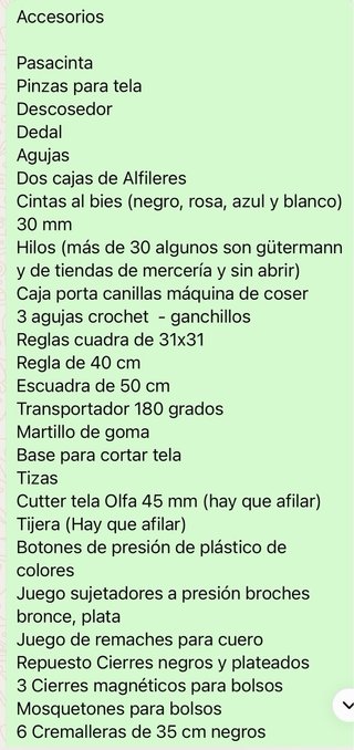 Máquina Alfa style 40 + lote de Telas + accesorios