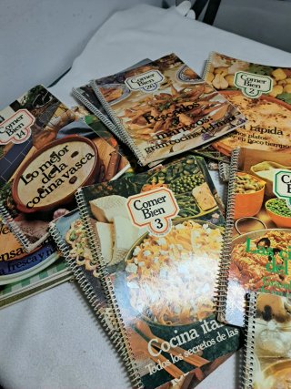REGALO lote libros cocina colección