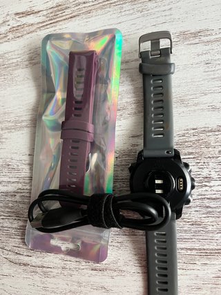Garmin Forerunner 245 + Correa Morada
