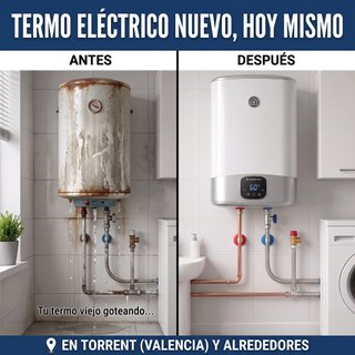 Instalación y Venta Termo Eléctrico Torrent