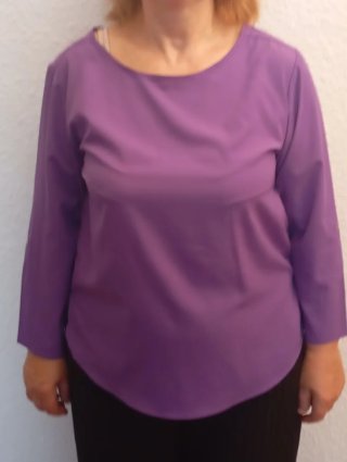 Camisa Zara Morada Talla L