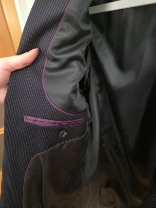 Traje Raya Diplomática Azul Marino