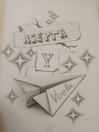 "Acepta y vuela"