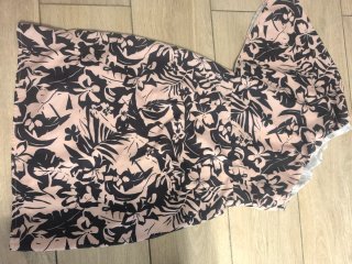 Vestido estampado floral mujer
