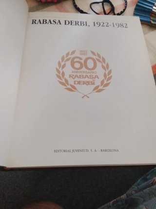 Libro Rabasa Derbi 1922-1982