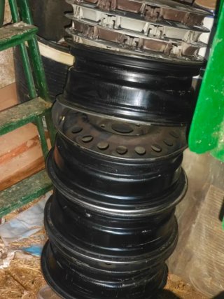 Llantas de hierro 15 y 16 pulgadas