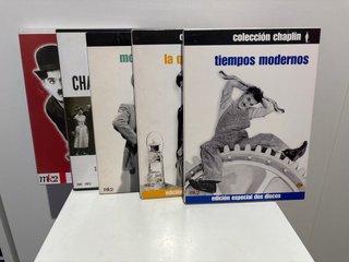Pack 4 Películas Chaplin DVD