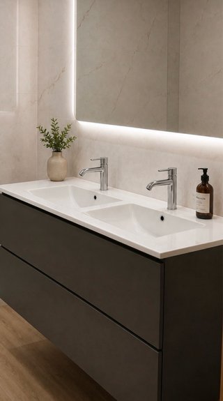 Mueble de baño doble seno Ikea
