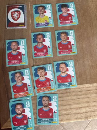 Pegatinas Panini FIFA World Cup 2026 Rep. Checa