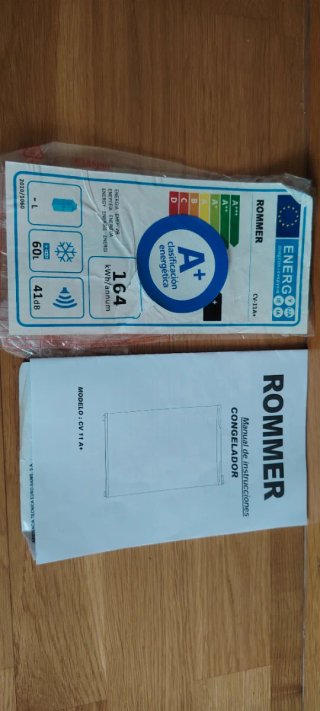 Congelador Rommer cv 11 A+