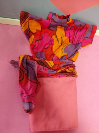 Vestido años 80 muñeca nancy